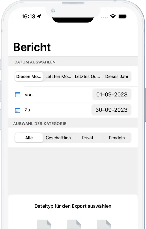 Rittenregistratie rapportage